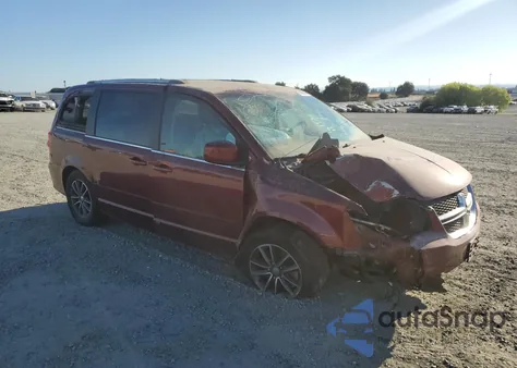 2017 Dodge Grand Caravan Sxt из США, поврежденный, VIN 2C4RDGCG2HR616698